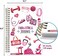 ceiba tree Food and Fitness Journal Diary Workout Wellness Log Notebook Planner Weight Loss Diet Meal Exercise Training Health Tracker 6. 1" x 8. 5".