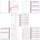 ceiba tree Food and Fitness Journal Diary Workout Wellness Log Notebook Planner Weight Loss Diet Meal Exercise Training Health Tracker 6. 1" x 8. 5".