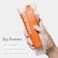 APRILSKIN Carrotene Clarifying Foam CleanserVegan, Cruelty FreeOily, Sensitive, Acne-Prone SkinDeep cleansing with BHAsSebum controlling120mlNo sulfates and Artificial Fragrance.