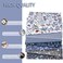 Aubliss 8pcs Fat Quarter Fabric Bundles 19. 6'' x 19. 6''(50cm x 50cmCotton Craft Fabric Pre-Cut Squares Sheets for Patchwork Sewing Quilting Fabric(Checked/Striped/Floral.