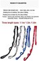 NRC&amp;XRC NRCXRC Aerial Yoga Hammock Daisy Chains, 22kN Adjustable Daisy Chain Strap with Loops, Climbing Strap Nylon Chain Sling, No Stretch(150mm.