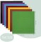 Aubliss 50pcs 9. 8" x 9. 8" (25cm x 25cmCotton Fabric Bundle Pre-Cut Squares Fat Quarter for Patchwork Sewing DIY Crafting Quilting Fabric (Bright Solid Colors.