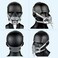 Heathorn Amara View CPAP Mask Headgear Replacement Strap Soft and Comfortable Fabric Straps for Respironics Amara View Mask Size Standard (ly - 2 Pack.