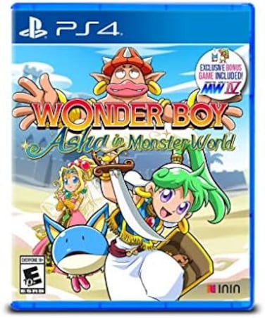 ININ Wonder Boy - Asha In Monster World - PlayStation 4 Edition.