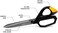 Toughbuilt Pro Grip Jobsite Scissors &ndash; 5" Titanium Coated Stainless Steel Blades &ndash; TB-H4-70-11.