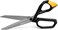 Toughbuilt Pro Grip Jobsite Scissors &ndash; 5" Titanium Coated Stainless Steel Blades &ndash; TB-H4-70-11.