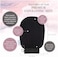SERAPHIC SKINCARE Korean exfoliating mitts (1pcmicrodermabrasion at home, exfoliating gloves visibly lift away dead skin, great for spray tan removal or keratosis pilaris, made of 100% viscose fiber.