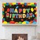 chiazllta Building Blocks Party Decorations Colorful Blocks Birthday Backdrop Photography Children Kids Building Blocks Theme Party Supplies.