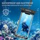 UNBREAKcable Waterproof Phone Case, 2-Pack IPX8 Universal Waterproof Phone Pouch Dry Bag for iPhone 15 14 13 12 11 Pro Max XR X XS SE 2022 8 Plus Samsung S23 S22 Ultra S21Huawei P60 Mate 60 up to 7".