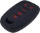 GFDesign 2 Pcs Silicone 5 Buttons Key Fob Cover Remote Case Keyless Protector Compatible with 2016-2020 Chevrolet Chevy Malibu Camaro Cruze Equinox Sonic Spark Traverse Blazer Bolt EV Trax Volt.