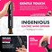 VINABON Electric Wine Opener - New 2022 Battery Operated Electric Wine Bottle Opener with Wine Foil Cutter - One-Click Reusable Automatic Electronic Wine Opener Corkscrew. Includes WineGuide Ebook.