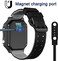 Aliwisdom Universal Charging Cable Compatible Smartwatch Magnetic Smartwatch Accessories USB 4-Pin Magnetic Charger for Smart Watch/Fitness Tracker, Pin Pitch 7. 62 mm.