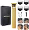 DEYOT Professional Hair Clippers for Men Electric Haircut Kit Hair Trimmer Grooming Waterproof Rechargeable Close Cutting T Blade Trimmer USB Rechargeable Clippers for Hair Cutting with Guide Combs.