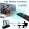 ROCK&amp;ROWN ROCKROWN Air Mouse Remote, MX3 Pro 2. 4G Android Box Remote with Mini Wireless Keyboard,Compatible for Android TV/Box/IPTV/Android Projector/HTPC/Xbox/Raspberry Pi.