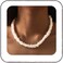 Latious Puka White Shell Necklace Beach Chip Seashell Necklaces Clam Chips Necklace for Women.