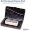 Avery Carter's Foam Stamp Pad, Black Ink, 2. 75" x 4. 25", 3 Pack (25603.