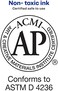 Avery Carter's Foam Stamp Pad, Black Ink, 2. 75" x 4. 25", 3 Pack (25603.