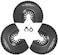HEMUNC 3pcs Oscillating Tool Blades for Grout Removal Tile Mortar Concrete Masonry 1/8, Fit for Dewalt Milwukee Rockwell Bosch Dremel Ryobi Ridgid Multitool.