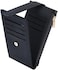Chelmon Womens Wallet Slim RFID Blocking Bifold Multi Card Case Wallet with Zipper Pocket (Black Smooth.
