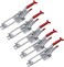 SKYCY 5-Pack 2000lbs Capacity Heavy Duty Toggle Clips Adjustable Latch U Bolt Self-lock Toggle Latch (A0431-5 PCS.