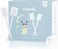 Papablic [100-Pack] Baby Tongue Cleaner, Baby Toothbrush, Upgrade Gum Cleaner with Paper Handle for Babies and Infants Ages 0-2 Years.