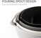 BoxedHome Classic Mixing Bowl Set, BPA Free Plastic, Microwave and Dishwasher Safe (Grey, Set of 4.