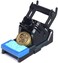 YIHUA X-2 Evolution Advanced Heat-Resistant Soldering Iron HolderStorage System with Solder Spool Holder, Brass Wool Tip Cleaner, Cleaning Sponge, Protective Edge, 5 Integrated Tip Storage Slots.