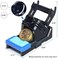 YIHUA X-2 Evolution Advanced Heat-Resistant Soldering Iron HolderStorage System with Solder Spool Holder, Brass Wool Tip Cleaner, Cleaning Sponge, Protective Edge, 5 Integrated Tip Storage Slots.