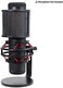 YOUSHARES QuadCast Mic Pop Filter - Microphone Windscreen Mask Shield Compatible with HyperX QuadCast S USB Gaming Microphone.