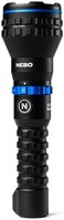 NEBO Luxtreme MZ60 Blueline Rechargeable, Powerful 500 Lumen Half-Mile Beam Flashlight, Storm Gray.