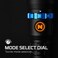 NEBO Luxtreme MZ60 Blueline Rechargeable, Powerful 500 Lumen Half-Mile Beam Flashlight, Storm Gray.