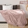 Utopia Bedding Fleece Blanket Queen Size Rose Pink 300GSM Luxury Bed Blanket Anti-Static Fuzzy Soft Blanket Microfiber (90x90 Inches.