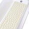 OTHWAY Non-Slip Bathtub Mat Soft Rubber Bathroom Bathmat with Strong Suction Cups (Beige 40"x16".
