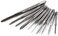 Yakamoz 10pcs Micro Taps Bits Mini Machine Screw Drill Tap Set Metric Thread Screws Plug Bit Small Tapping Bits Tool.