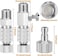Hotop 14 Pieces Airbrush Adapter Set Airbrush Quick Disconnect Fittings Hose Quick Release Adapter for Air Compressor.