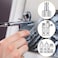 Hotop 14 Pieces Airbrush Adapter Set Airbrush Quick Disconnect Fittings Hose Quick Release Adapter for Air Compressor.