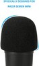 YOUSHARES Razer Seiren Mini Boom Arm with Pop Filter - Mic Stand with Foam Cover Windscreen Compatible with Razer Seiren Mini Streaming Microphone.