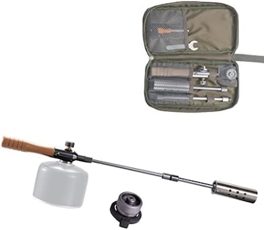 camping moon Flame Adjustable Torch for stove with Storage Case MT-3955/I-1010.