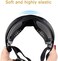 JIA.L Dog Goggles Medium or Large Dog Sunglasses Anti-UV Waterproof Windproof Glasses Dog Eyewear for Long Snout Dogs (Silver.