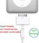 rosyclo 30-Pin to Lightning Adapter, MFi Certified 8-Pin Female to 30 Pin Male Dock Connector iPhone Charging Sync Converter Compatible iPhone 4/4s/iPad/iPod Touch White (No Audio.