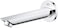 GROHE 13286001 Bauloop Tub Spout, Starlight Chrome.