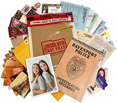 Unsolved Case Files Gardner, Avery - Active Murder Mystery Case - Can You Solve The Case.