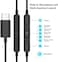 APETOO USB C Headphones for Samsung S24 S23 S22 Ultra S21 FE Note 1020 A53 iPhone 15 Pro Max,HiFi Stereo USB Type C Earphones Wired Earbuds Microphone Volume Control for Galaxy Z Flip Fold 3,OnePlus.