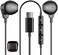 APETOO USB C Headphones for Samsung S24 S23 S22 Ultra S21 FE Note 1020 A53 iPhone 15 Pro Max,HiFi Stereo USB Type C Earphones Wired Earbuds Microphone Volume Control for Galaxy Z Flip Fold 3,OnePlus.