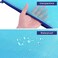 Hutou 6 Pack Mesh Zipper Pouch Document Bag Waterproof Zip File Folders for School Office Supplies Travel Storage Bags (Colorful.