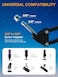 SUNMON QuadCast Boom Arm Mic Stand, Adjustable Suspension Boom Scissor Arm Stand for HyperX QuadCast, QuadCast S &ndash; RGB USB Condenser Microphone.