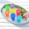 Youngever 7 Sets Plastic Kids Cups with Lids and Straws, 7 Reusable Toddler Cups with Straws in 7 Assorted Colors.