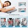 ZAMAT Adjustable Cervical Memory Foam Pillow, Odorless Neck Pillows for Pain Relief, Orthopedic Contour Pillows for Sleeping with Cooling Pillowcase, Bed Support Pillow for Side, Back, Stomach Sleeper