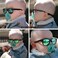COASION Bendable Flexible Polarized Newborn Baby Sunglasses with Strap for Infant Boys Girls Age 0-12 Months (Matte Black/Gray.