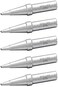 Weller Genuine Weller WE1010 Soldering Tip Set (ETA-5, Screwdriver, 0. 062" / 1. 6 mm, 5 PCS.